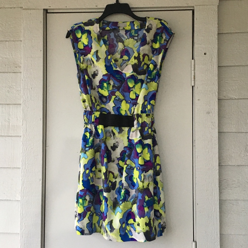 Rachel Roy V-Neck Dress with Elastic Waist